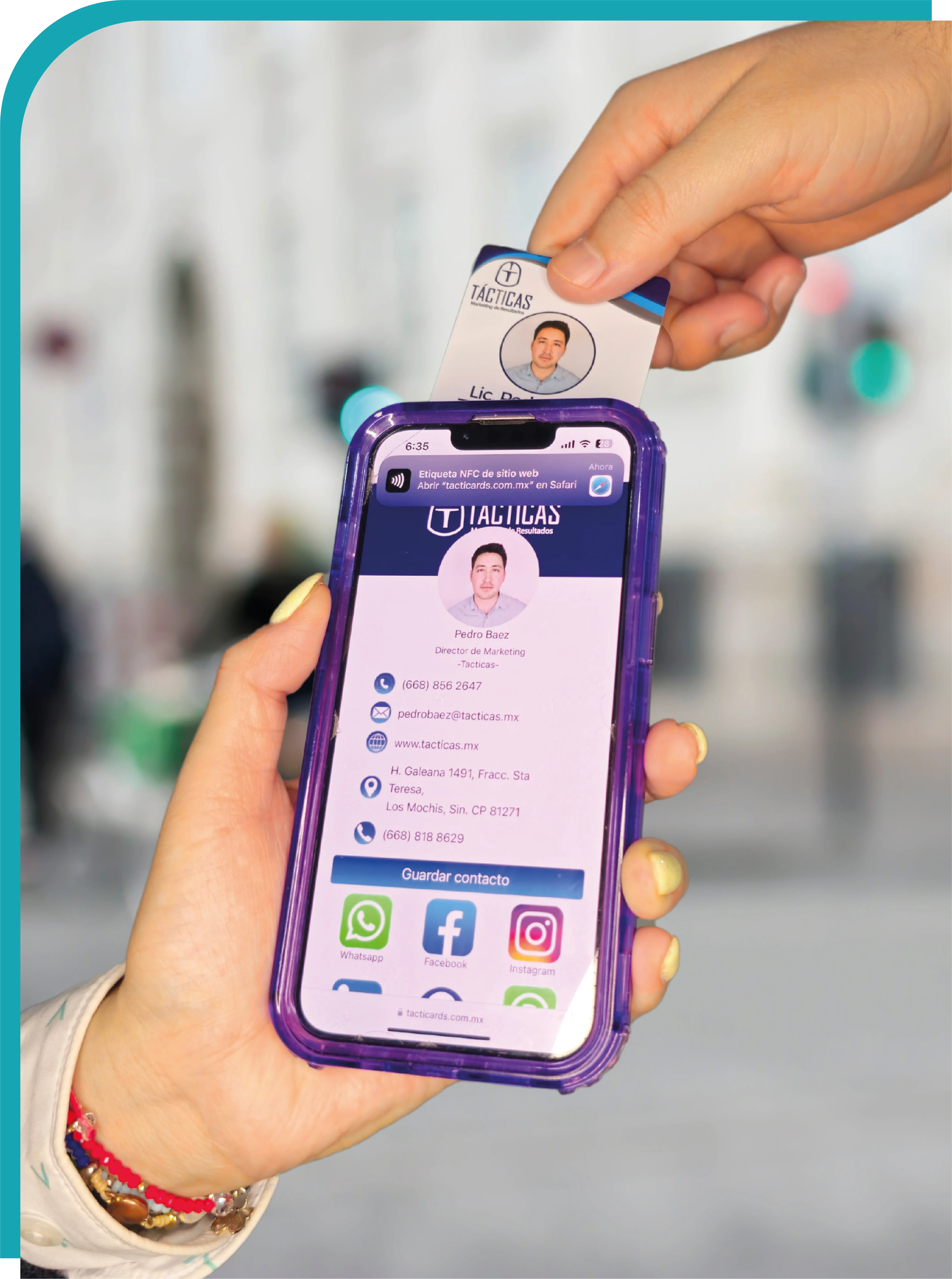 Celular con tarjeta
